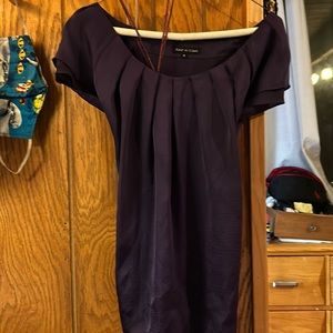 Beautiful purple leave out top